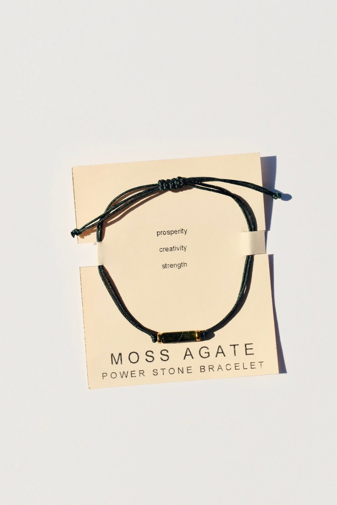 Moss Agate Bracelet | Prosperity - Ardent Market - Sofia Ramsay