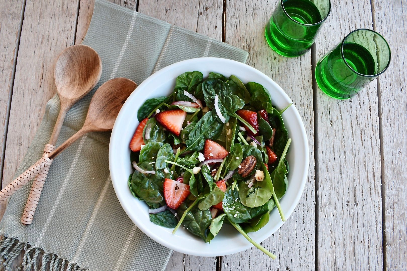 RECIPE: Strawberry & Spinach Salad - Ardent Market