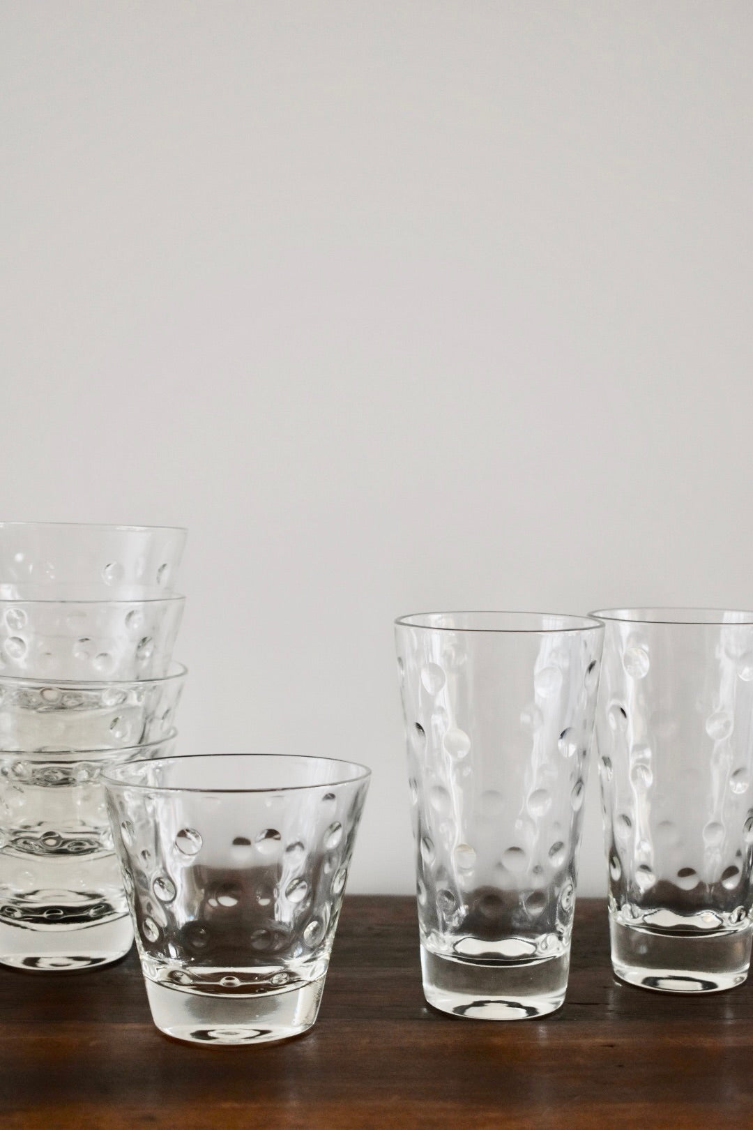 Dottie Vintage Tumbler Glasses (set of 3)