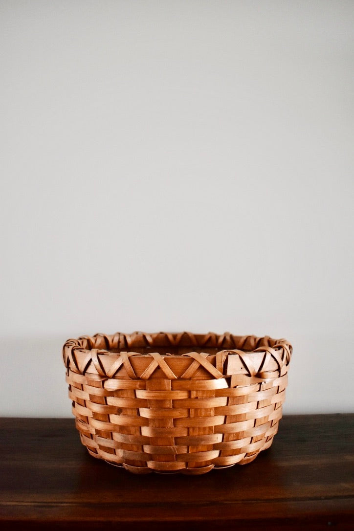 Vintage Harvest Basket