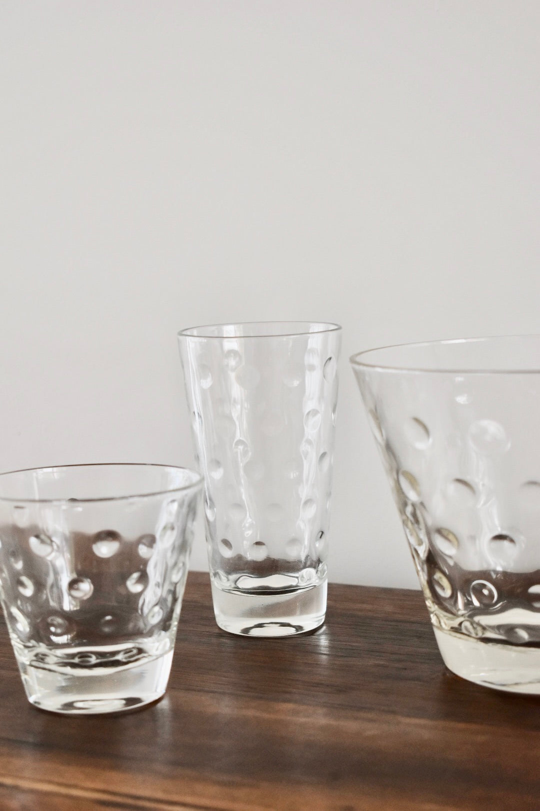 Dottie Vintage Tumbler Glasses (set of 3)