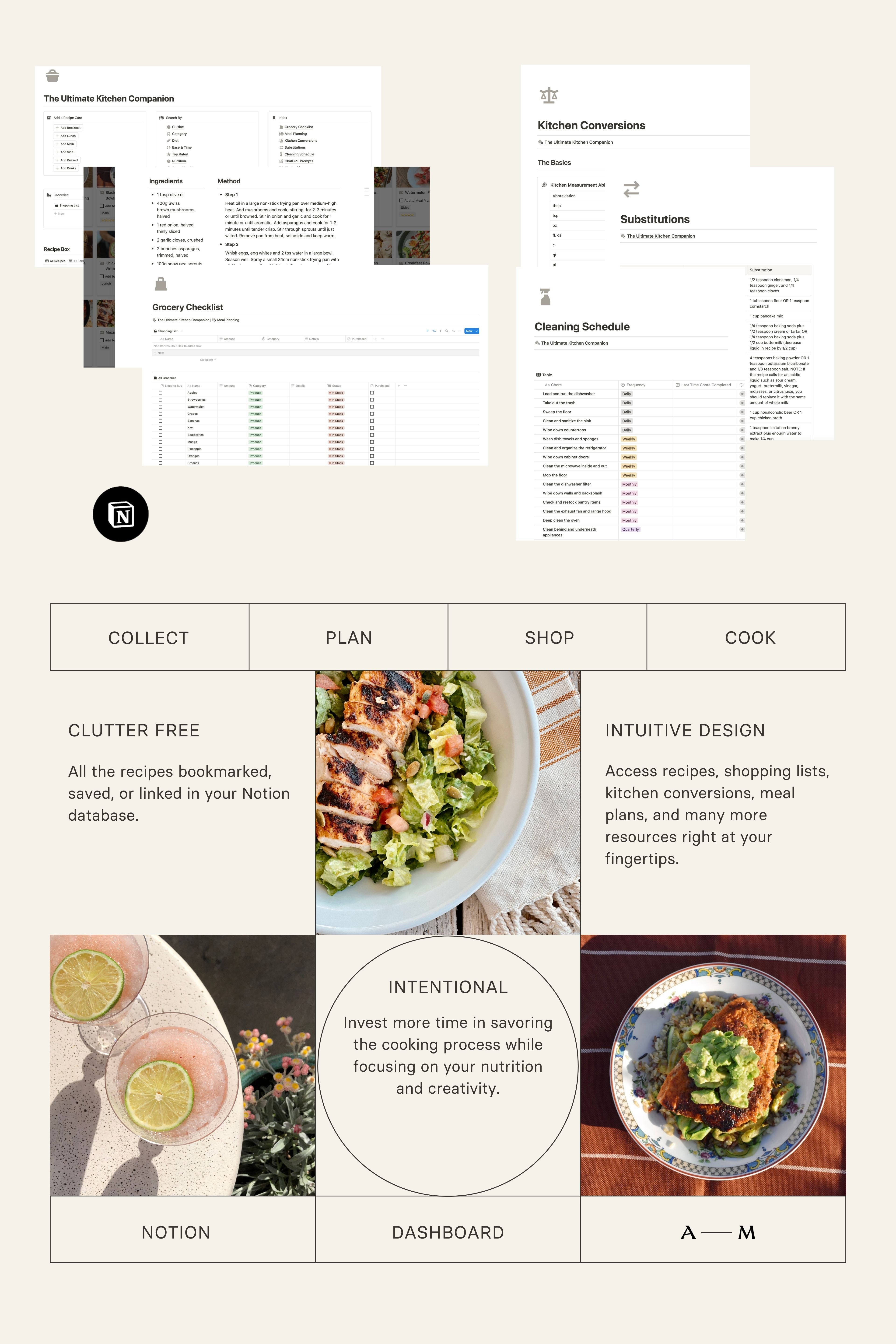 The Ultimate Kitchen Companion - A Notion Template