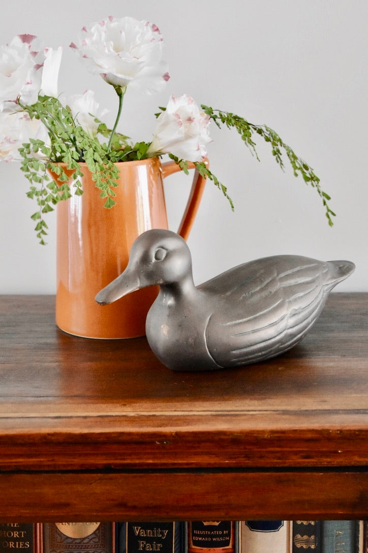 Vintage Brass Duck