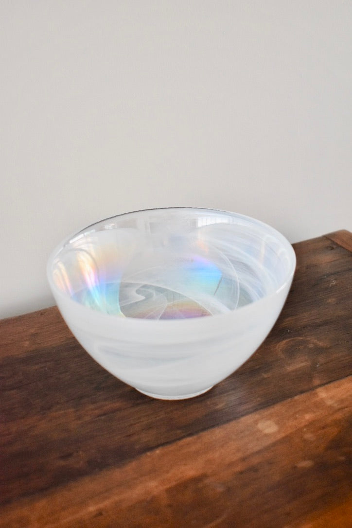 Vintage Iridescent Bowl