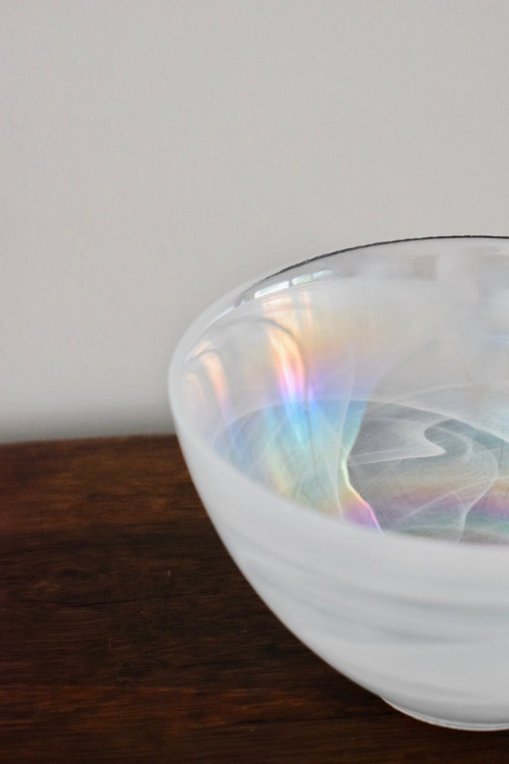 Vintage Iridescent Bowl