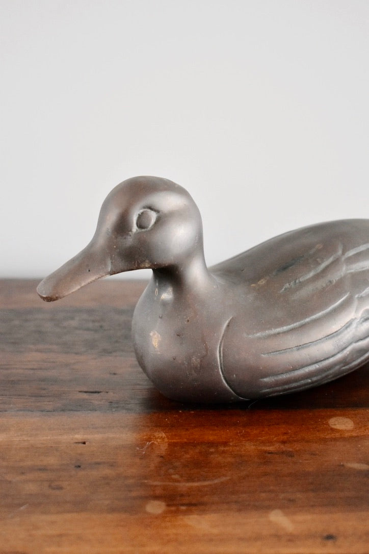 Vintage Brass Duck