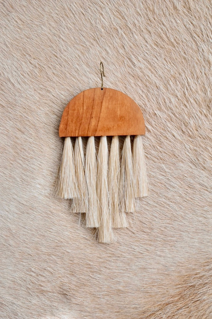 Wood & Tassel Ornaments