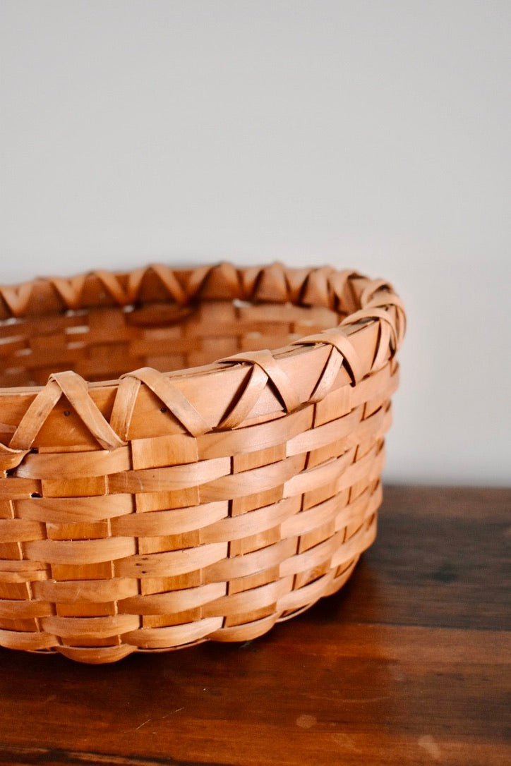 Vintage Harvest Basket