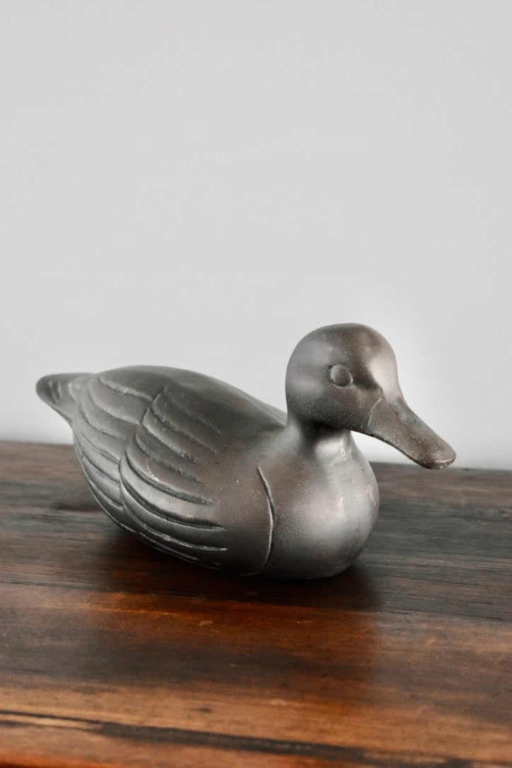 Vintage Brass Duck