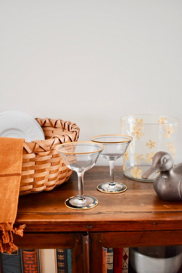 Vintage Harvest Basket