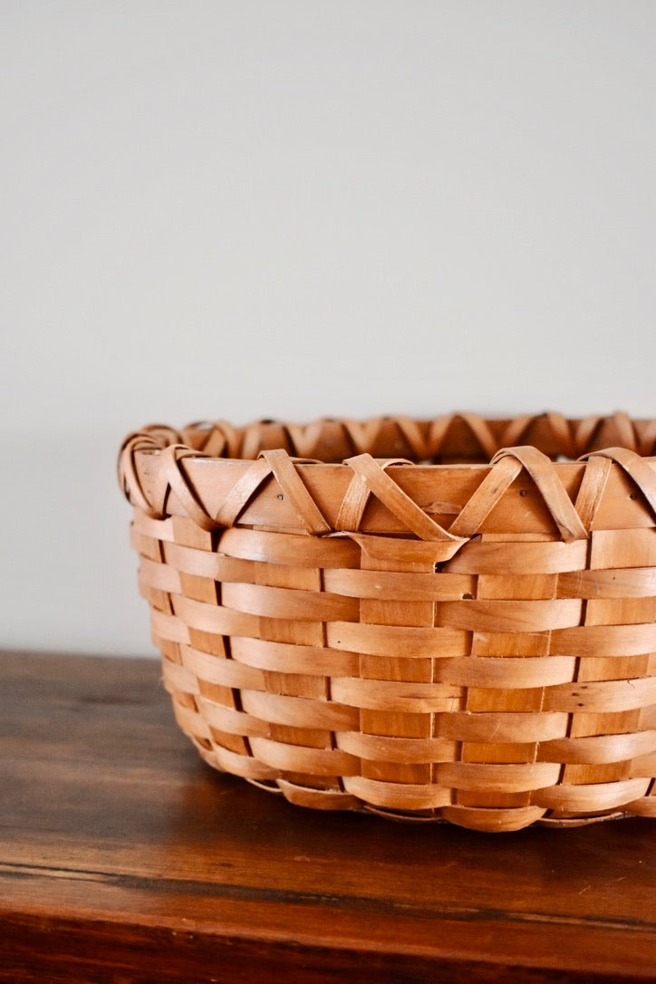 Vintage Harvest Basket