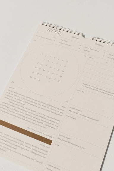 2024 Intentional Calendar - Ardent Market - Wilde House Paper