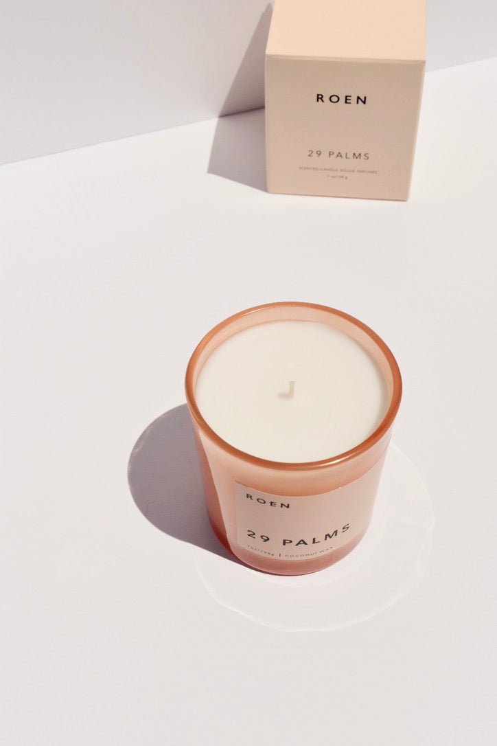 29 Palms · Coconut Wax Candle - Ardent Market - Roen
