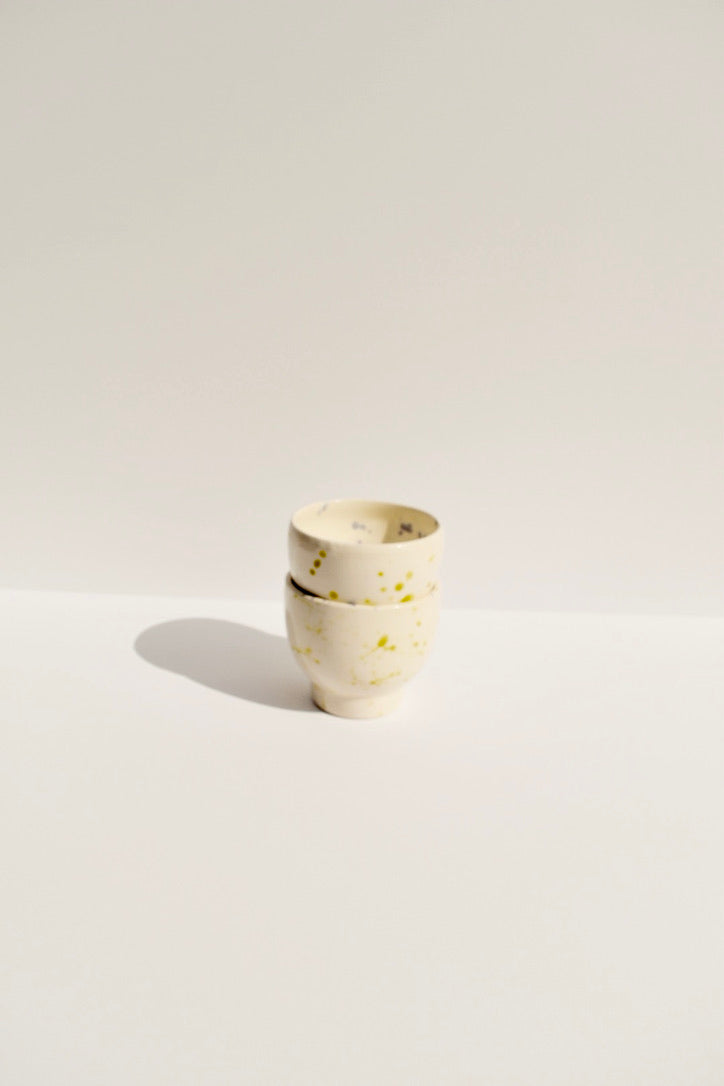 Citrine + Lavender Ceramic Wine Cup