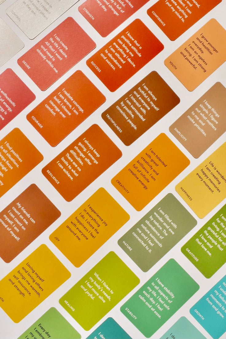Aura Affirmation Card Deck