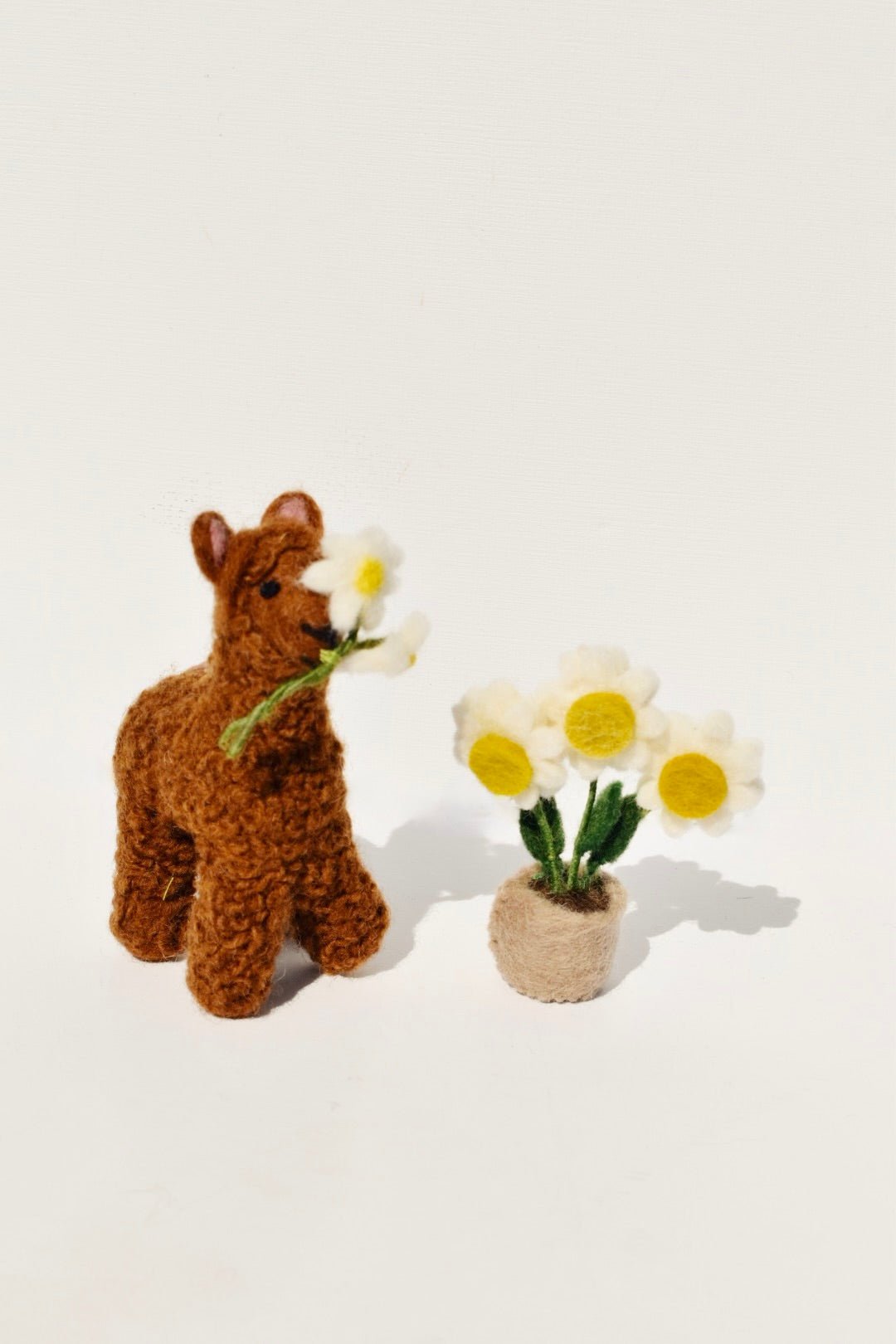 Alpaca Felt Ornament - Ardent Market - Ardent Market