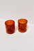 Amber Double Wall Glasses (set of two) -Yield - Ardent Market