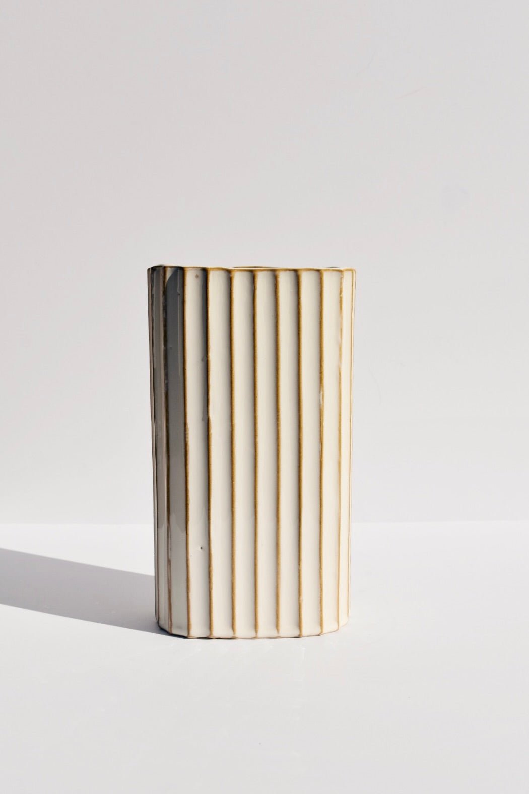 Anita Ribbed Vase - Ardent Market - Ardent Market