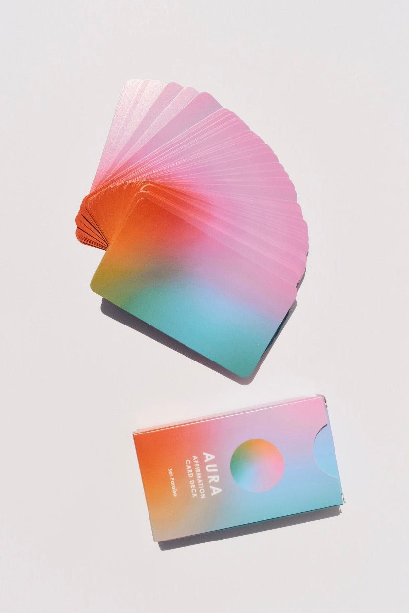 Aura Affirmation Card Deck -Ser Paraiso - Ardent Market