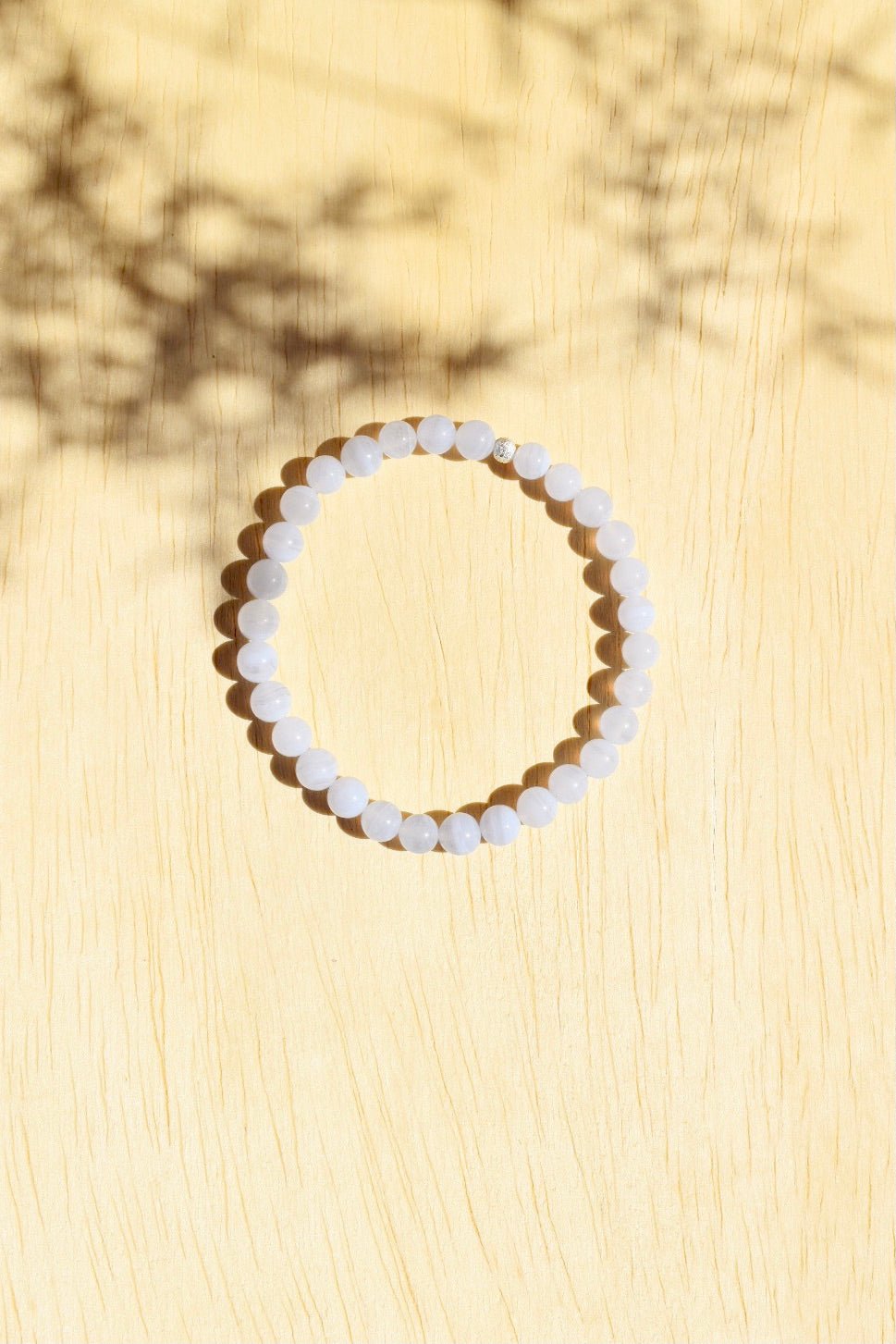 Blue Lace Agate Bracelet -LLL. - Ardent Market