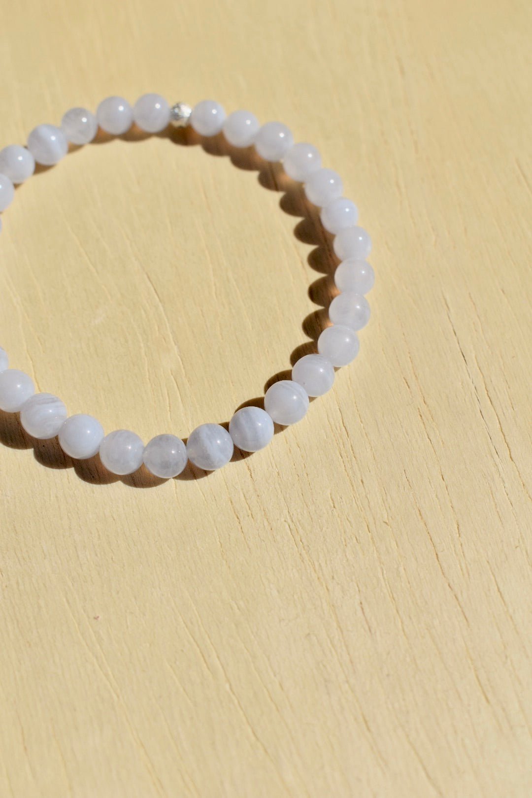 Blue Lace Agate Bracelet -LLL. - Ardent Market