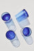 Blue Moroccan Cone Glasses (set of four) - Ardent Market - Verve Culture