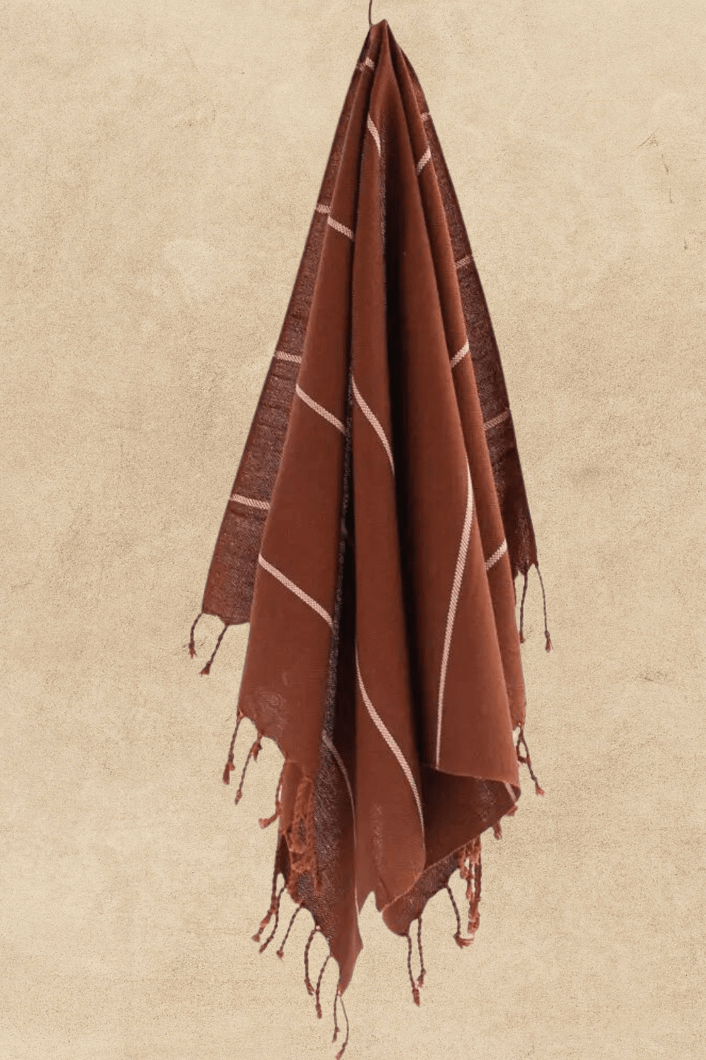 Cinnamon Striped Hand Towel - Ardent Market - Fair & Simple