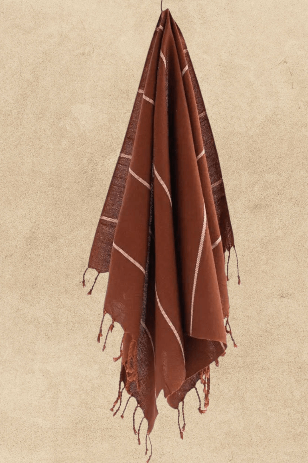 Cinnamon Striped Hand Towel - Ardent Market - Fair & Simple