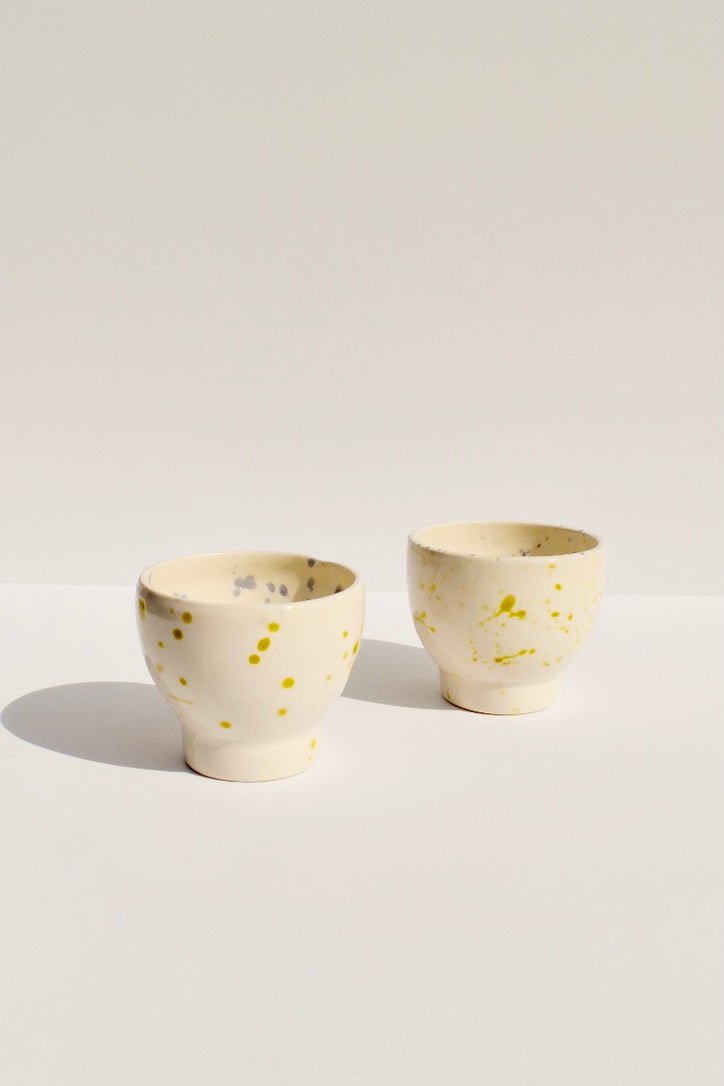 Citrine + Lavender Ceramic Wine Cup - Ardent Market - Nightshift Ceramics