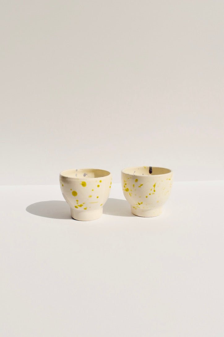 Citrine + Lavender Ceramic Wine Cup - Ardent Market - Nightshift Ceramics
