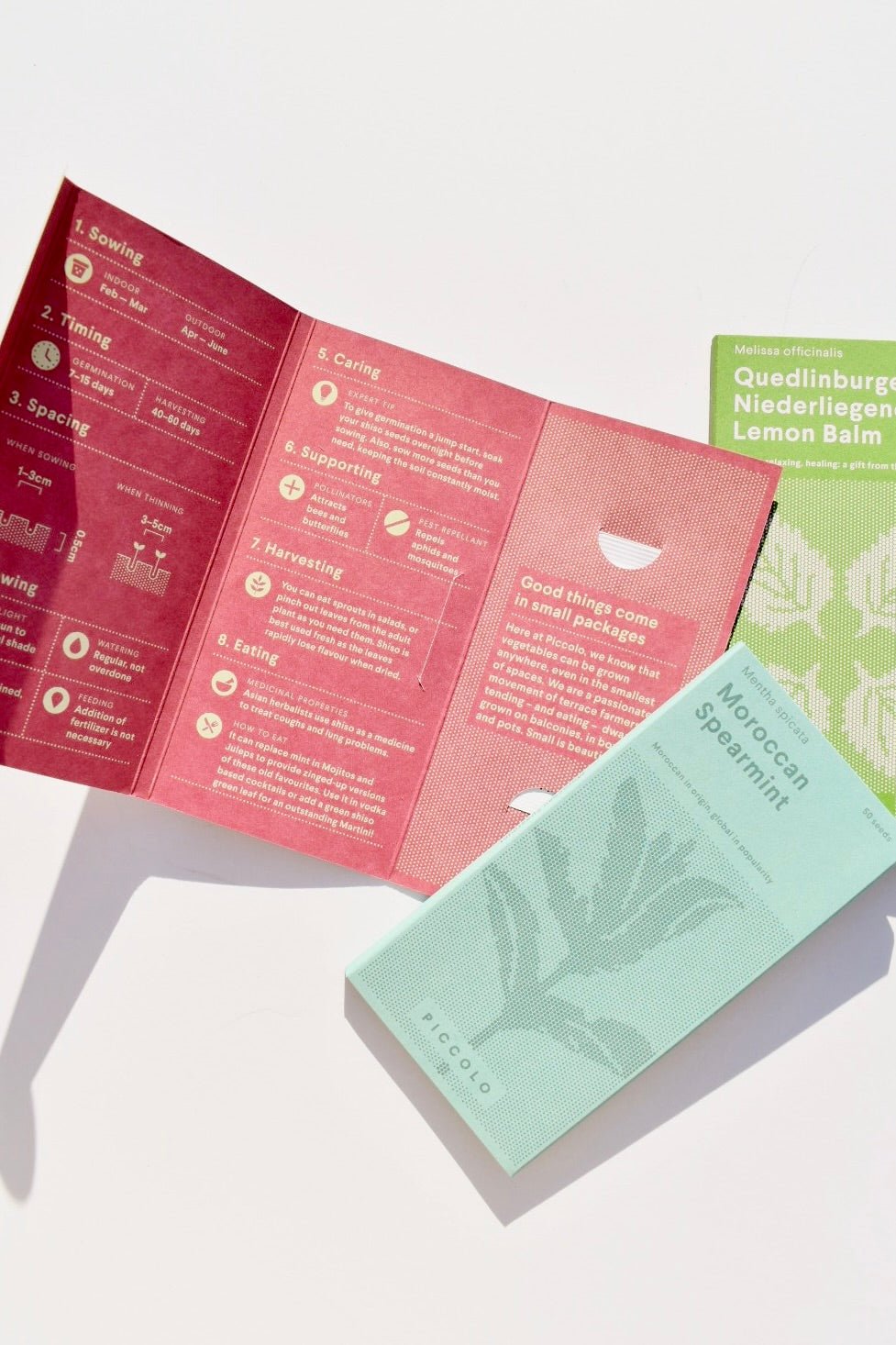 Cocktails Herbs Seed Set - Ardent Market - Piccolo Seeds