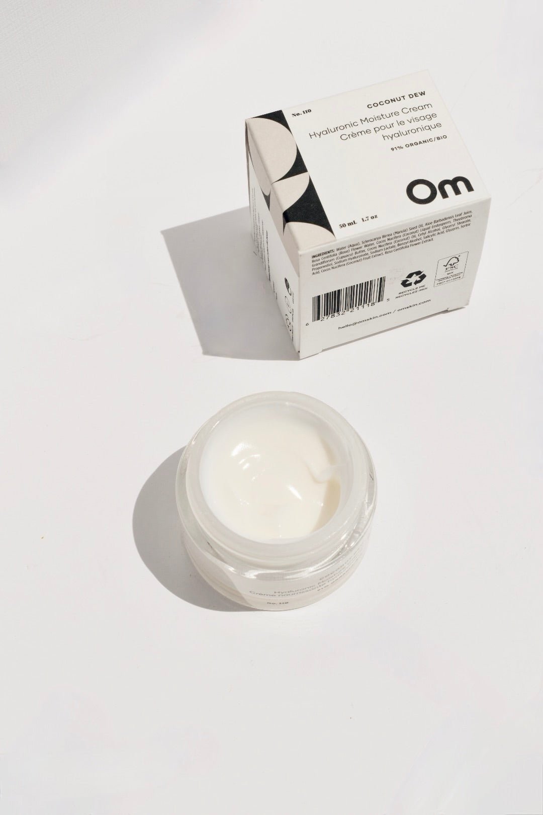 Coconut Dew Hyaluronic Moisture Cream - Ardent Market - Om Organics