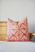 Coral Geo Pillow Cover -Norwegian Wood - Ardent Market