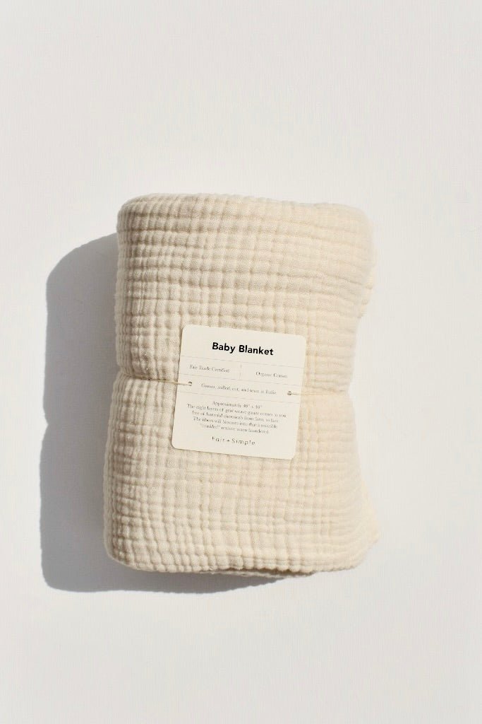 Cotton Gauze Baby Blanket - Ardent Market - Fair & Simple