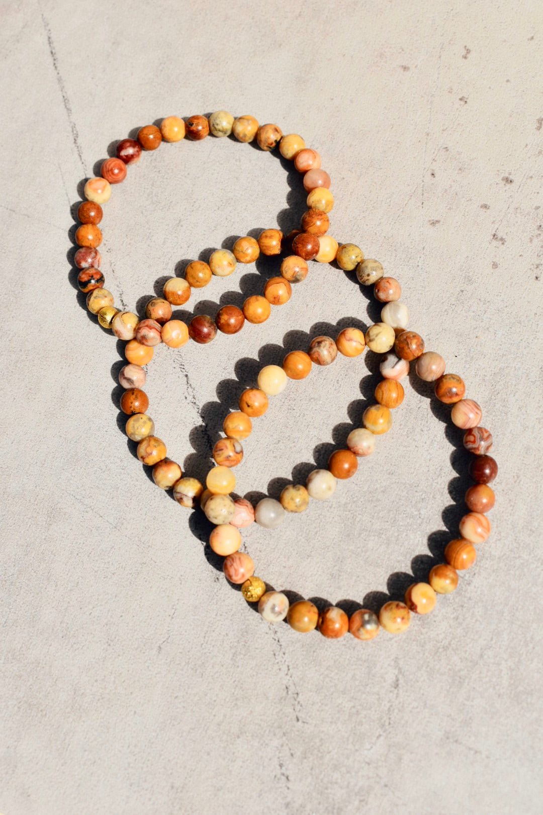 Crazy Lace Agate Bracelet -LLL. - Ardent Market