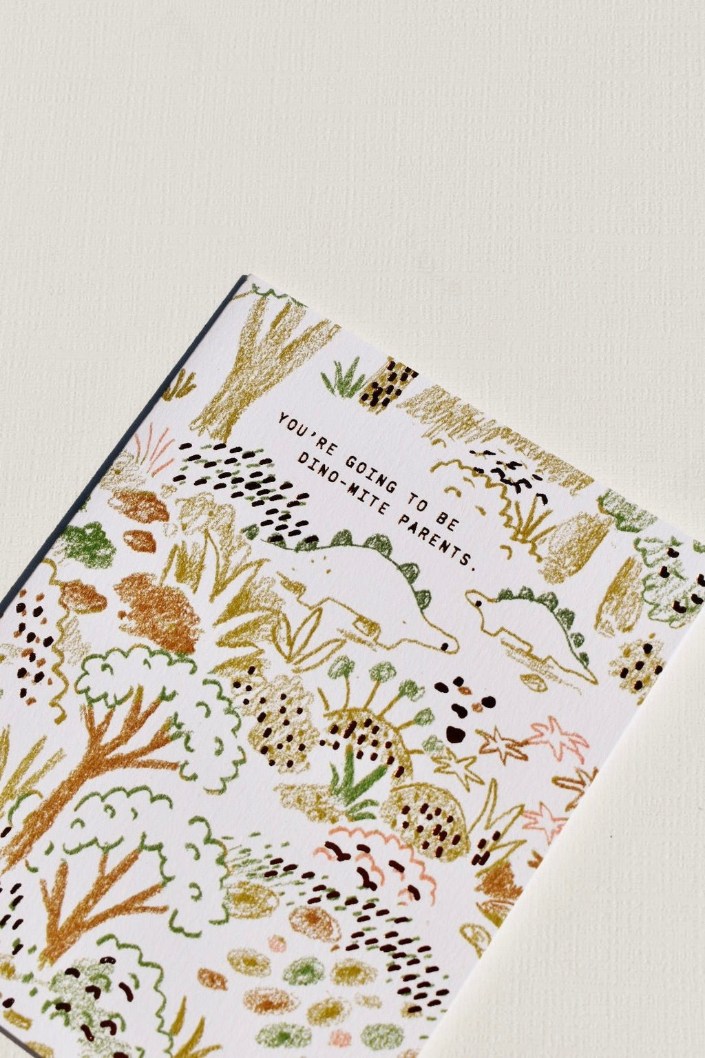 Dino Parents Baby Card - Ardent Market - Someday Studio