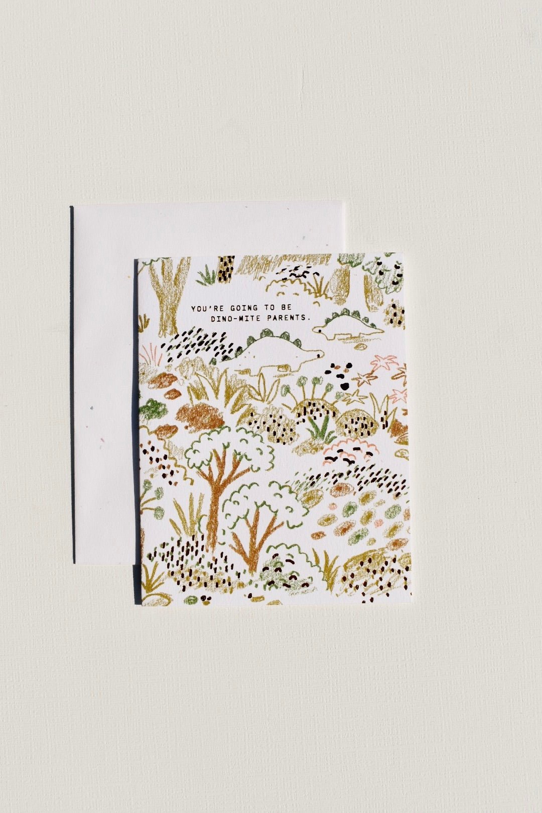 Dino Parents Baby Card - Ardent Market - Someday Studio