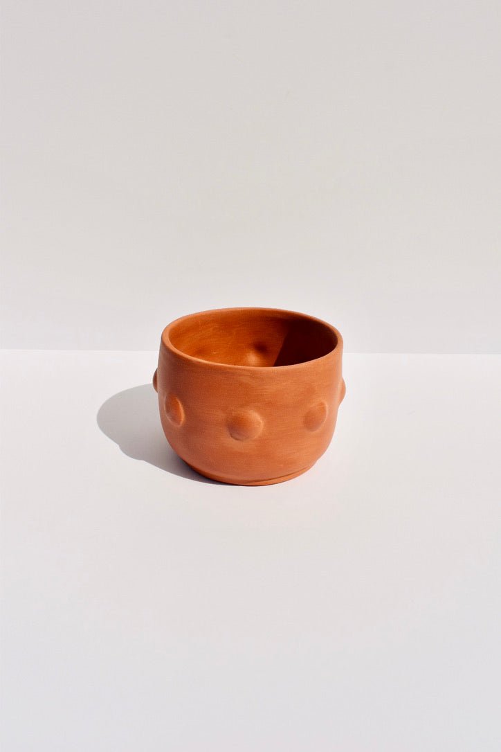 Dotted Terracotta Planter -Earthtones Pottery - Ardent Market
