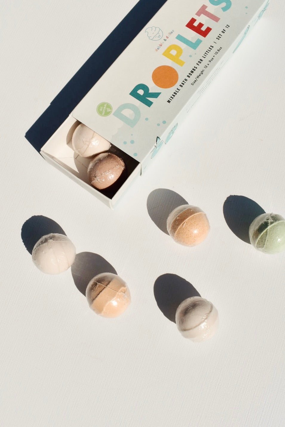 Droplets · 100% Natural Bath Bombs for Kids - Ardent Market - Dabble & Dollup