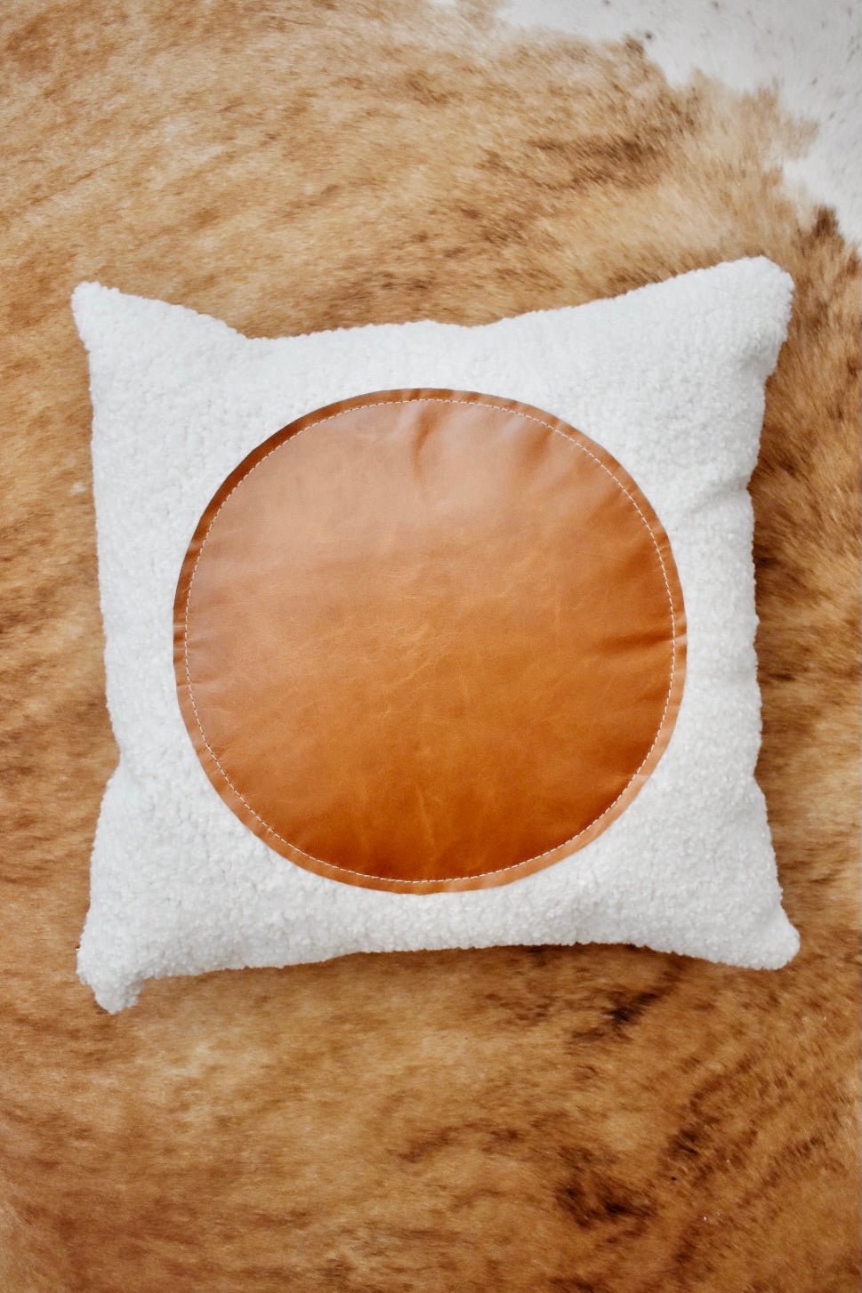 Faux Sheepskin Pillow Cover -Norwegian Wood - Ardent Market