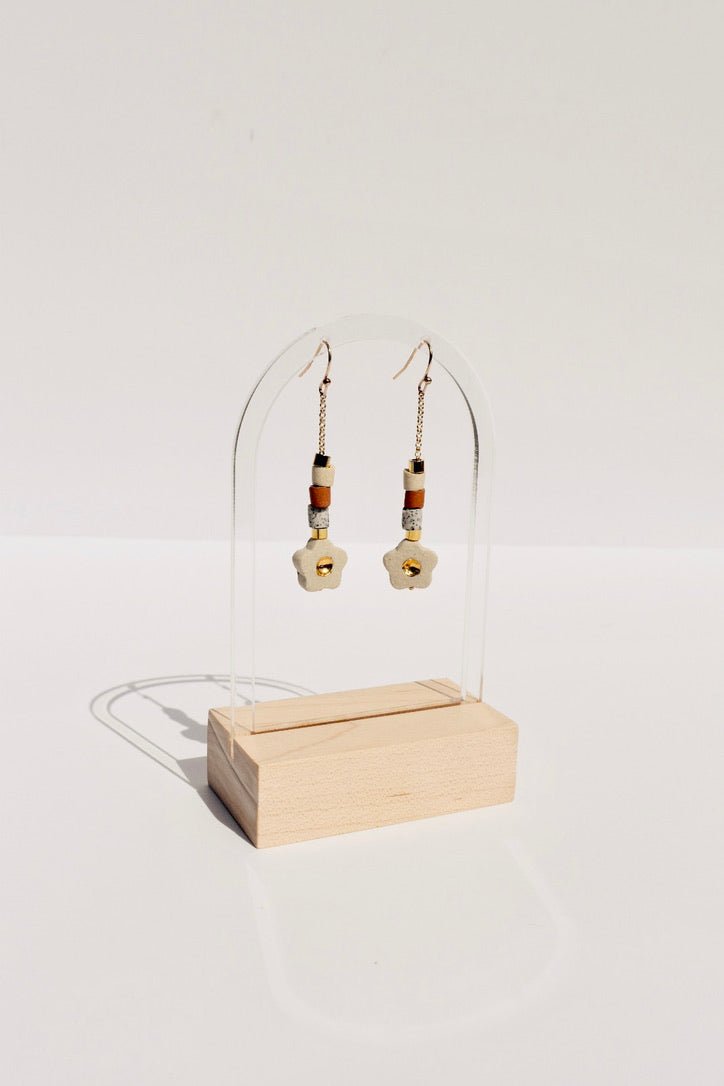 Flower Drop Earrings -BarrowPDX - Ardent Market
