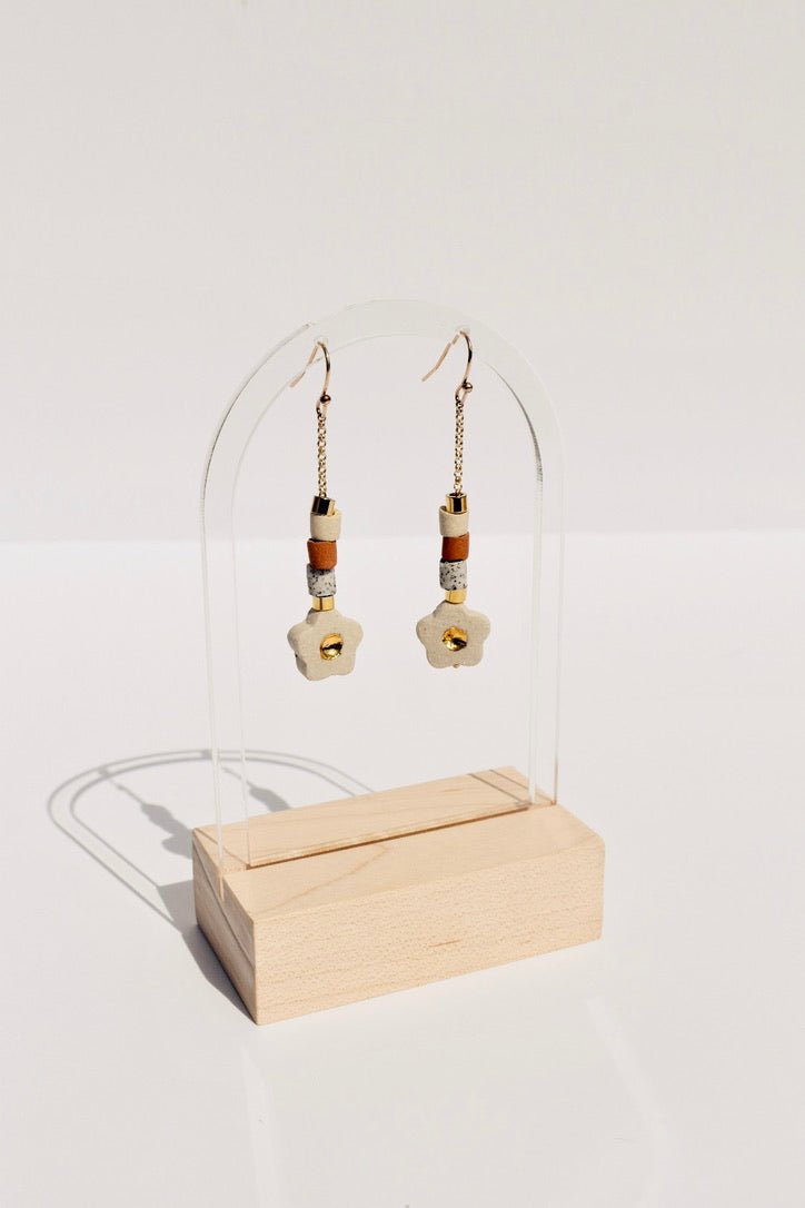Flower Drop Earrings -BarrowPDX - Ardent Market