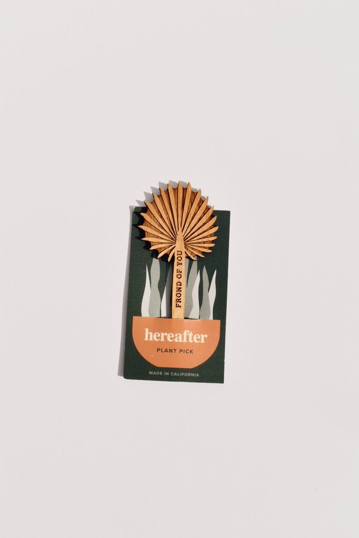 Frond of You Palm Wood Plant Pick -Hereafter - Ardent Market