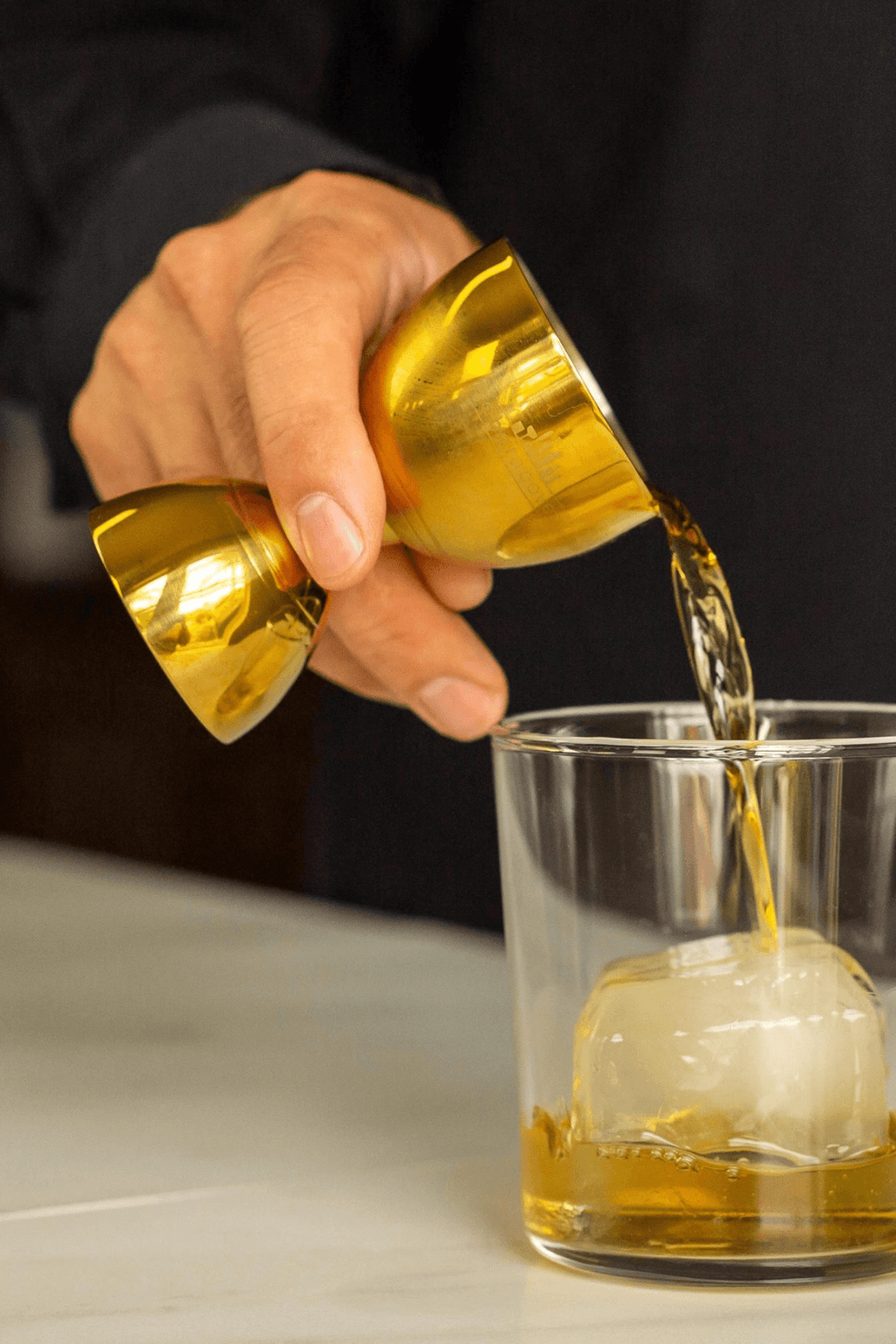 Gold Bell Jigger - Ardent Market - A Bar Above