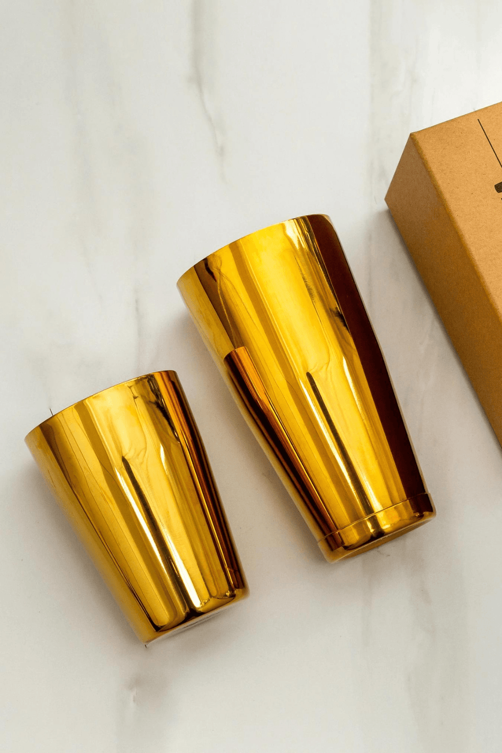 Gold Boston Shaker Set - Ardent Market - A Bar Above