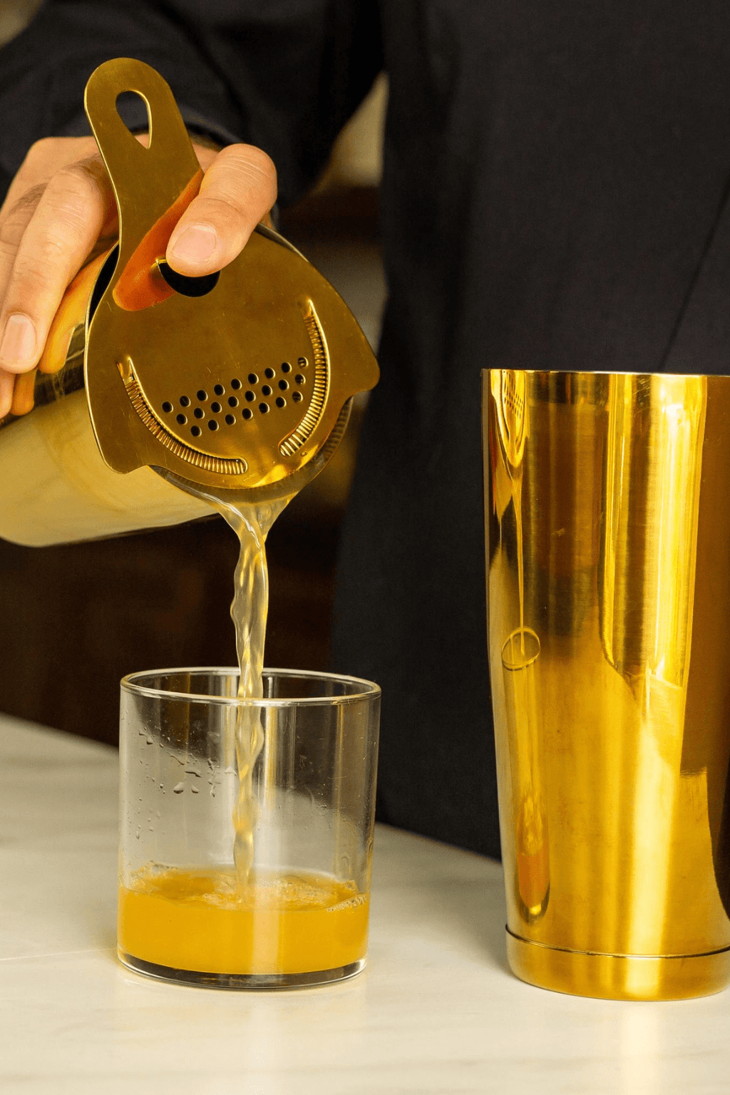 Gold Boston Shaker Set - Ardent Market - A Bar Above