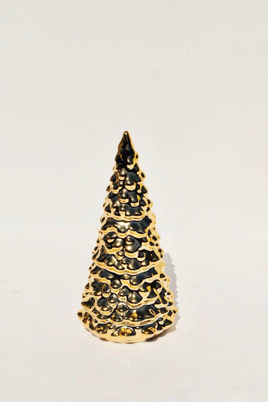 Gold Ceramic Trees (set of two) - Ardent Market - Ardent Market