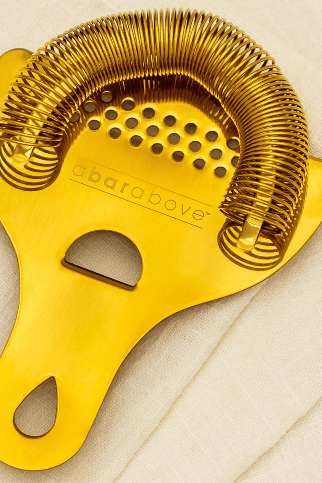 Gold Hawthorne Strainer - Ardent Market - A Bar Above