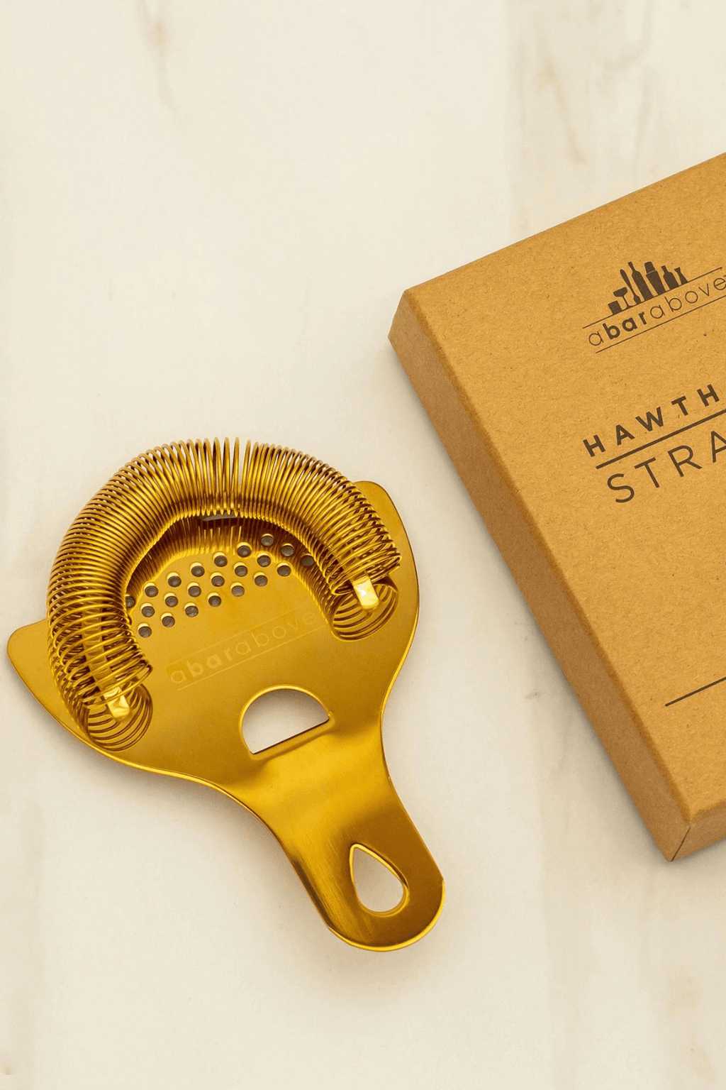 Gold Hawthorne Strainer - Ardent Market - A Bar Above