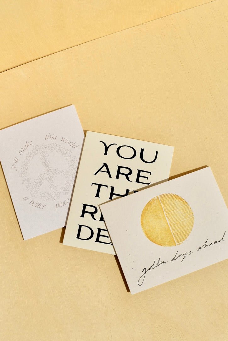 Golden Days Ahead Card -Wilde House Paper - Ardent Market